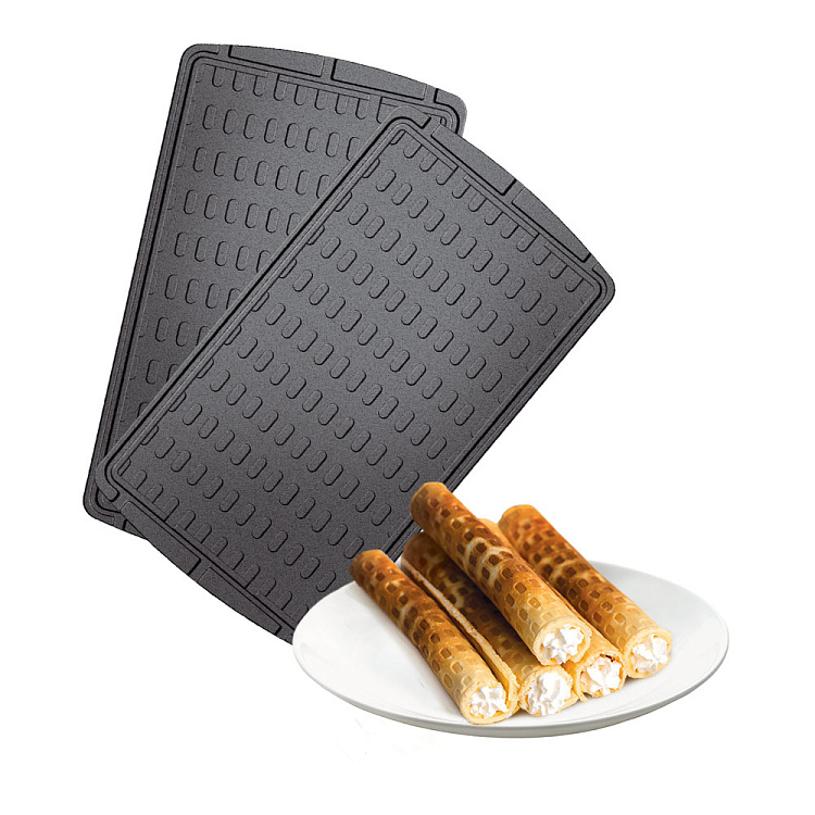 Панель "Тонкие вафли" для мультипекаря РЕДМОНД (форма для вафельных трубочек) RAMB-19 - фото 2 - купить в интернет-магазине Редмонд