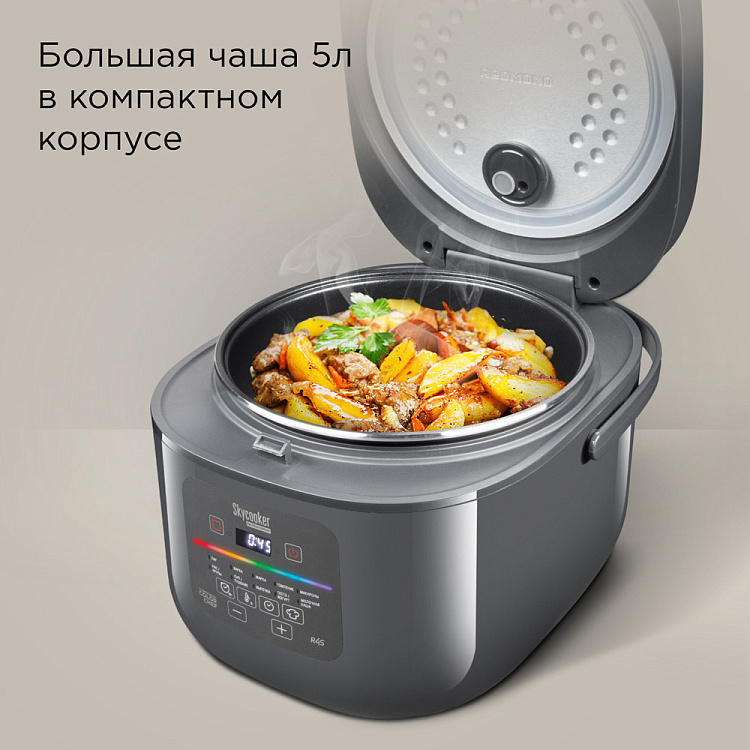 Вкусная творожная запеканка в мультиварке REDMOND RMС-IH300, простой рецепт как приготовить