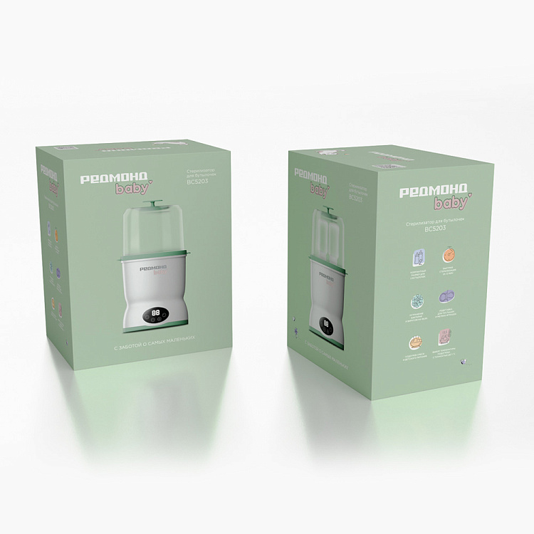 Стерилизатор для бутылочек РЕДМОНД Baby BC5203 - фото 10 - купить в интернет-магазине Редмонд