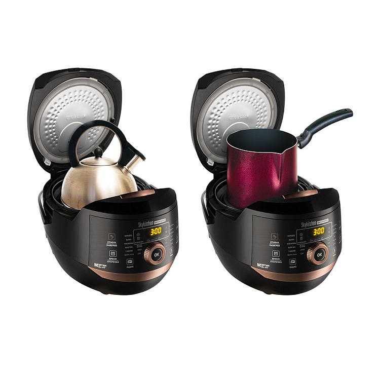 Умная мультикухня РЕДМОНД SkyKitchen CB391S со сковородой - фото 10 - купить в интернет-магазине Редмонд