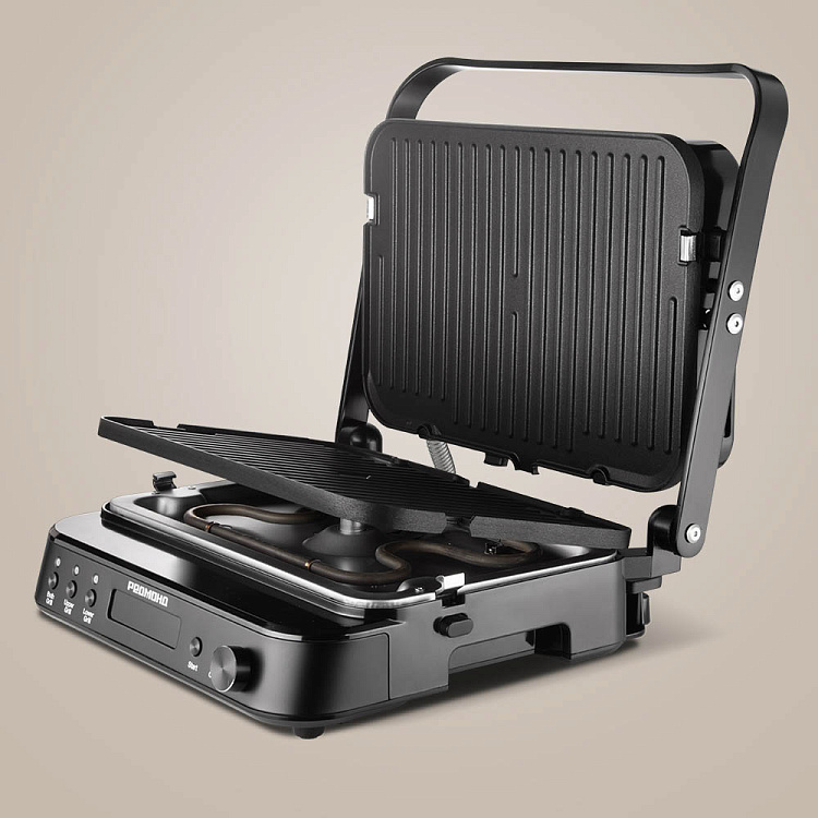 Гриль РЕДМОНД SteakMaster RGM-M819D (черный) - фото 10 - купить в интернет-магазине Редмонд