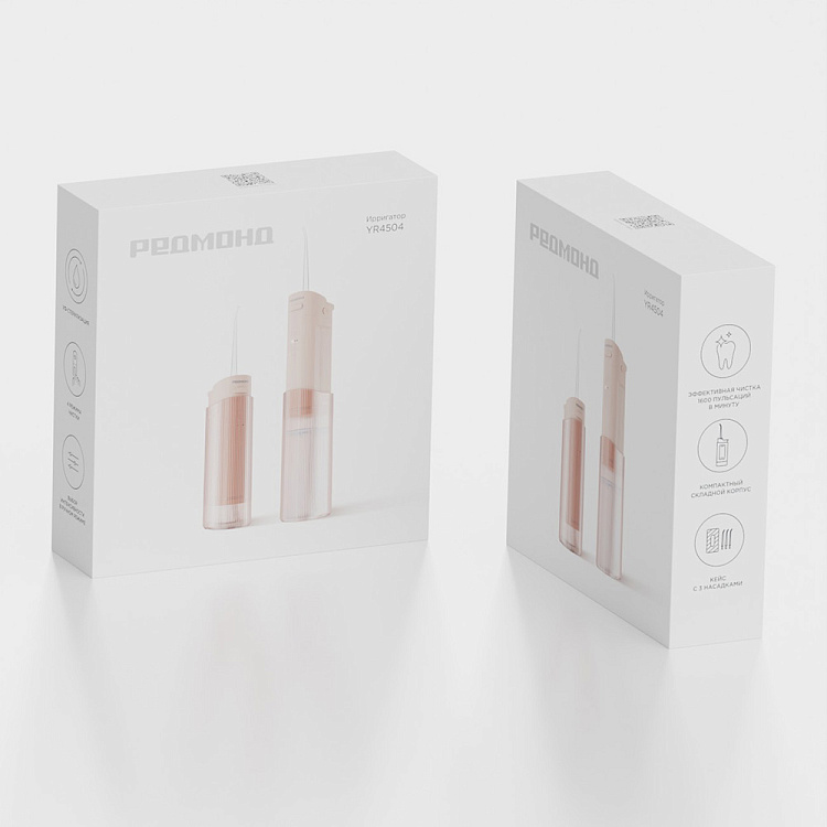 Ирригатор РЕДМОНД YR4504 (розовый) - фото 2 - купить в интернет-магазине Редмонд