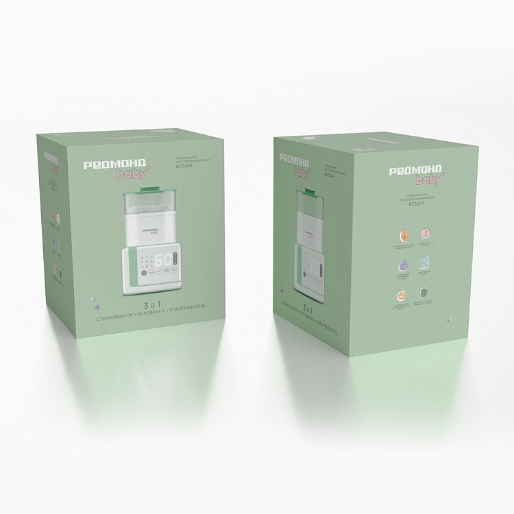 Многофункциональный стерилизатор для бутылочек РЕДМОНД Baby BC5204 - фото 10 - купить в интернет-магазине Редмонд