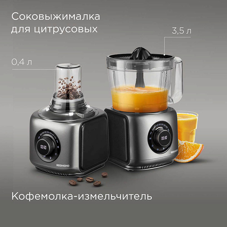 Кухонный комбайн РЕДМОНД FP607 - фото 6 - купить в интернет-магазине Редмонд