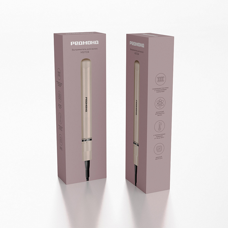 Выпрямитель для волос РЕДМОНД HS1724 - фото 10 - купить в интернет-магазине Редмонд