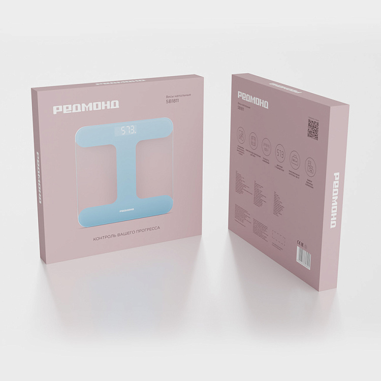 Напольные весы РЕДМОНД SB1811 (голубой) - фото 10 - купить в интернет-магазине Редмонд