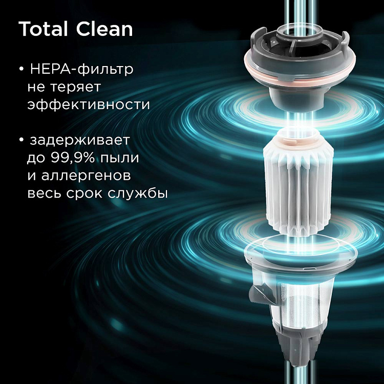 Пылесос вертикальный беспроводной РЕДМОНД VH1330 - фото 4 - купить в интернет-магазине Редмонд