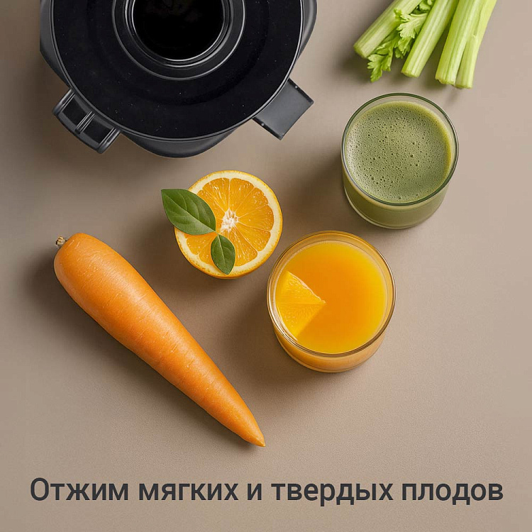 Соковыжималка шнековая РЕДМОНД J1408 - фото 3 - купить в интернет-магазине Редмонд