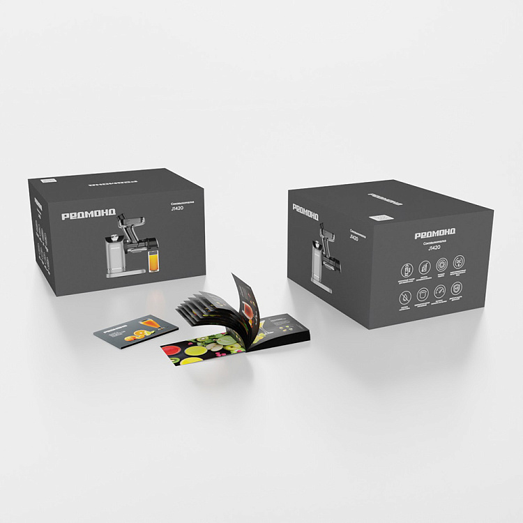 Соковыжималка шнековая РЕДМОНД J1420 - фото 2 - купить в интернет-магазине Редмонд