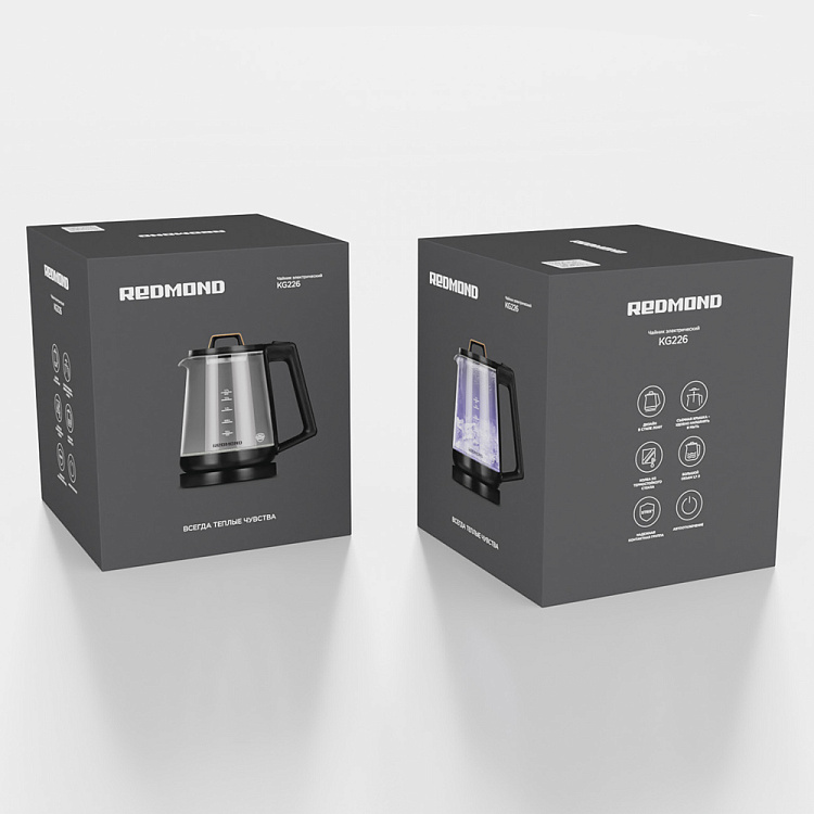 Электрический чайник REDMOND KG226 - фото 10 - купить в интернет-магазине Редмонд