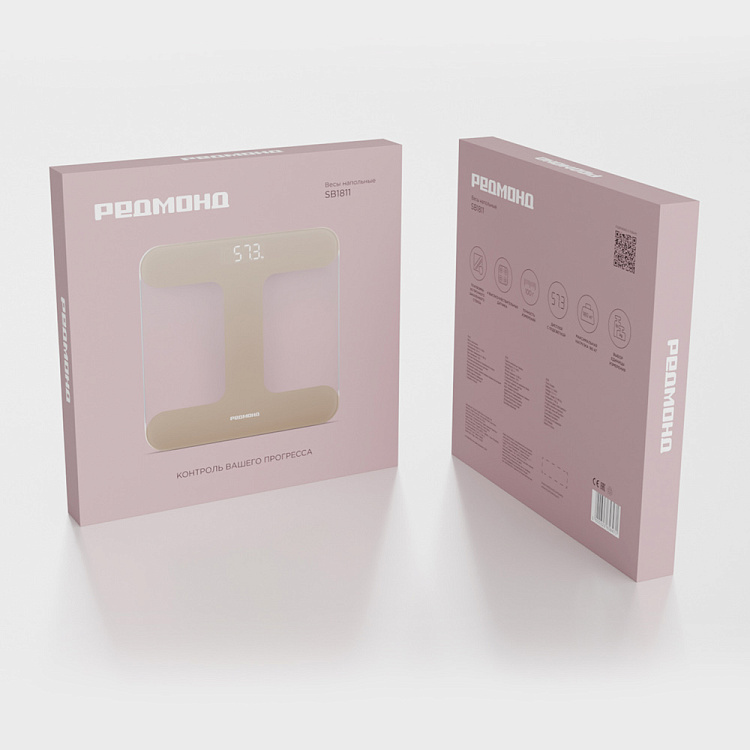 Напольные весы РЕДМОНД SB1811 (бежевый) - фото 10 - купить в интернет-магазине Редмонд