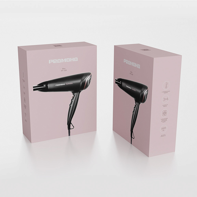 Фен РЕДМОНД RF-538 - фото 10 - купить в интернет-магазине Редмонд