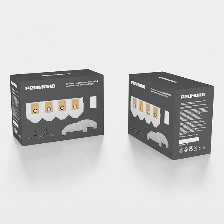 Комплект аксессуаров для робота-пылесоса РЕДМОНД AVR5906 - фото 2 - купить в интернет-магазине Редмонд