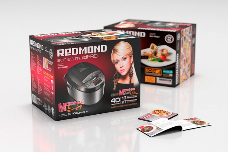 Мультиварка-мультикухня REDMOND MasterFry FM4521, подъемный нагревательный элемент - фото 16 - купить в интернет-магазине Редмонд