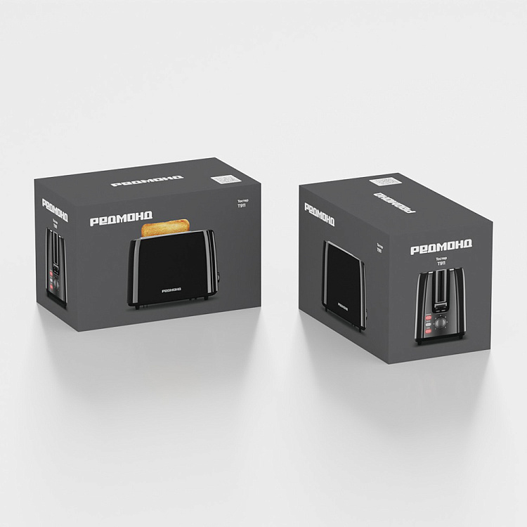 Тостер РЕДМОНД T911 (черный) - фото 8 - купить в интернет-магазине Редмонд