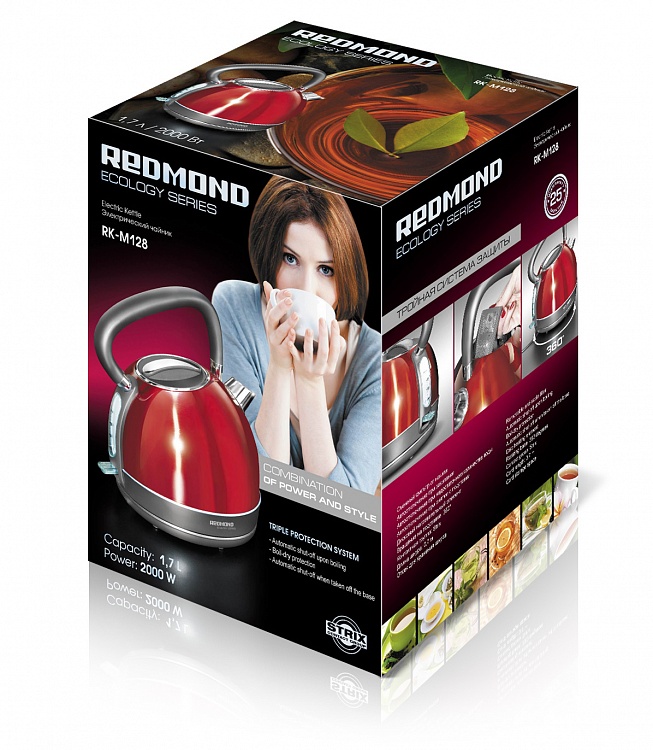 Электрический чайник REDMOND RK-M128 - фото 4 - купить в интернет-магазине Редмонд