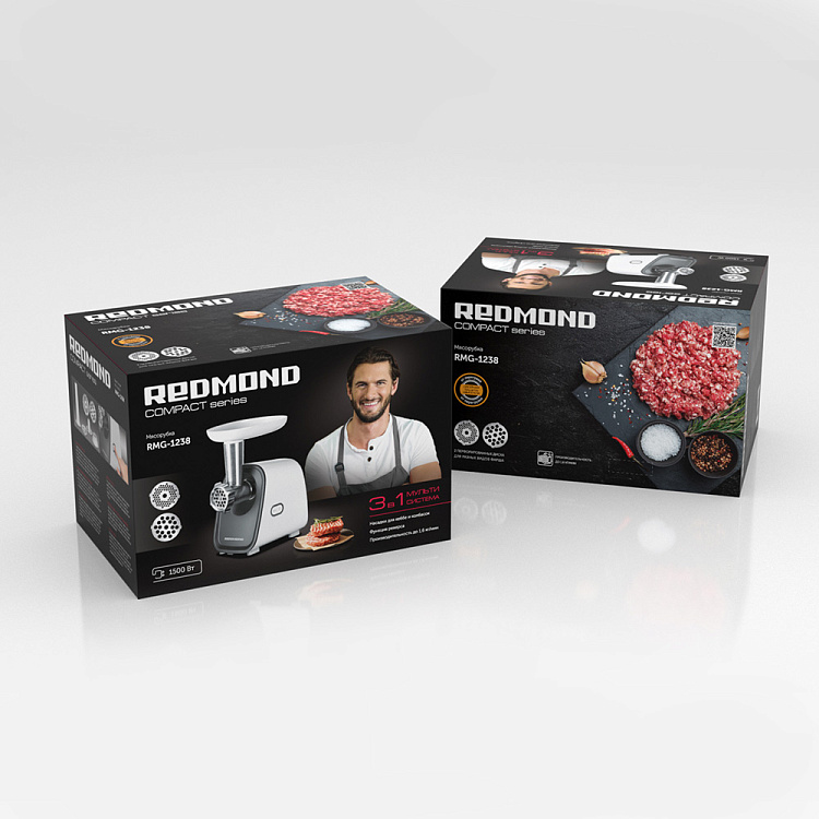Мясорубка REDMOND RMG-1238 - фото 10 - купить в интернет-магазине Редмонд