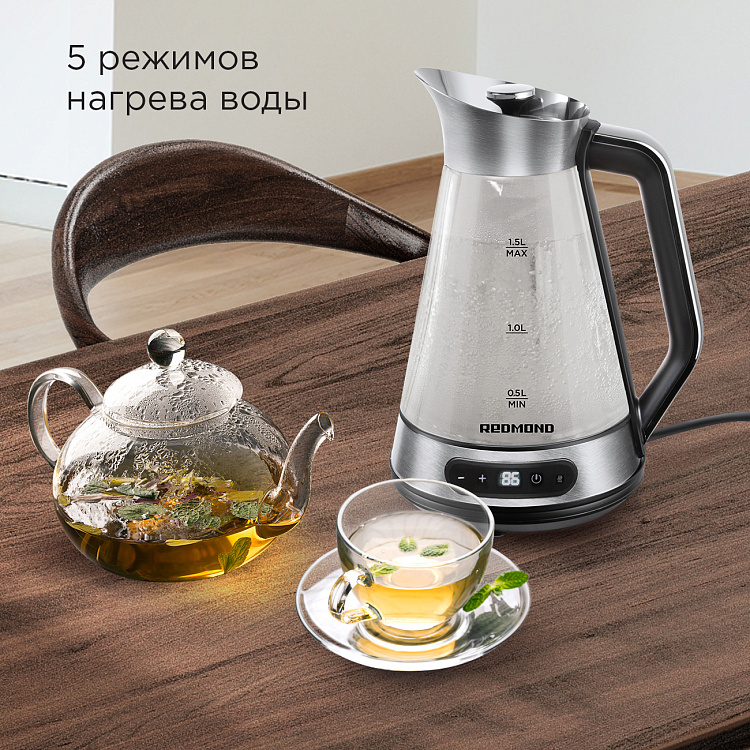 Электрический чайник РЕДМОНД KG222 - фото 4 - купить в интернет-магазине Редмонд