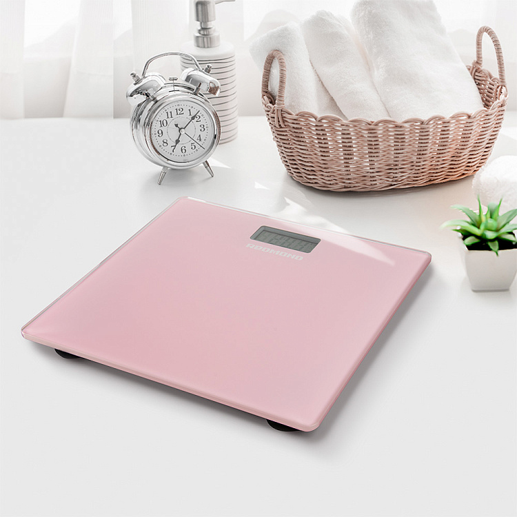 Напольные весы РЕДМОНД RS-757 (розовый) - фото 9 - купить в интернет-магазине Редмонд