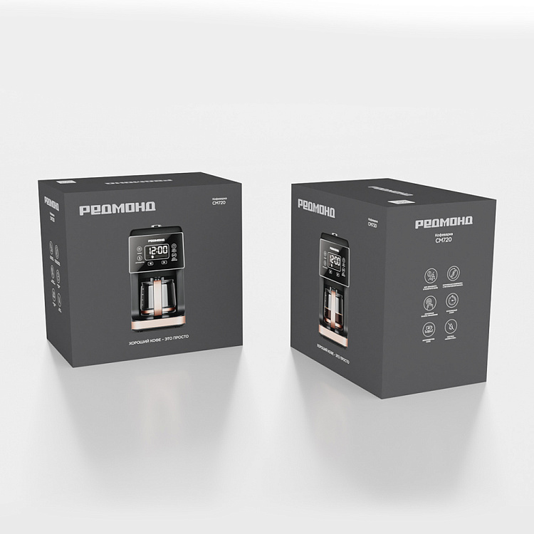 Кофеварка РЕДМОНД CM720 - фото 10 - купить в интернет-магазине Редмонд