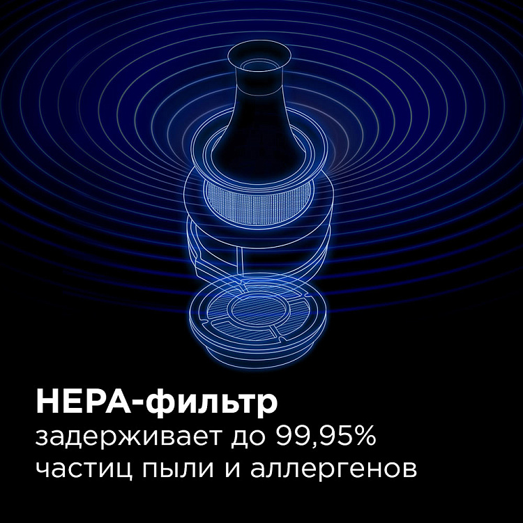 Пылесос вертикальный беспроводной РЕДМОНД RV-UR361 - фото 7 - купить в интернет-магазине Редмонд