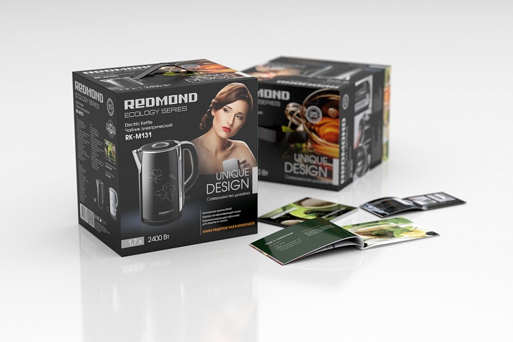 Электрический чайник REDMOND RK-M131 (черный) - фото 5 - купить в интернет-магазине Редмонд