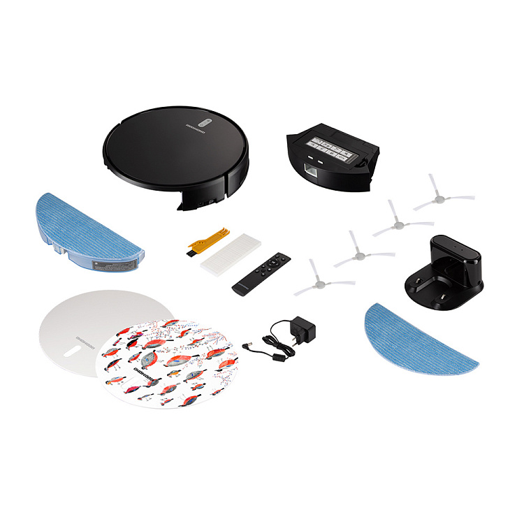 Умный робот-пылесос REDMOND RV-R630S WiFi (снегири) - фото 11 - купить в интернет-магазине Редмонд