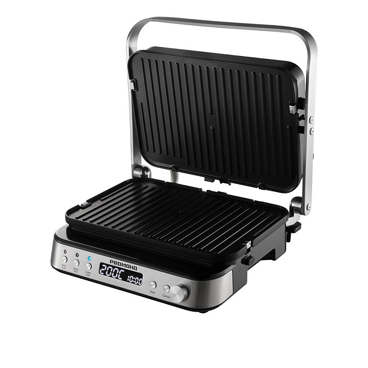 Гриль РЕДМОНД SteakMaster RGM-M819D (серебро) - фото - купить в интернет-магазине Редмонд