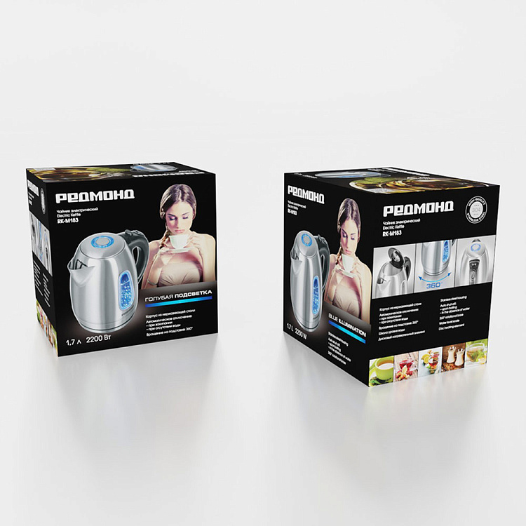 Электрический чайник РЕДМОНД RK-M183 - фото 10 - купить в интернет-магазине Редмонд