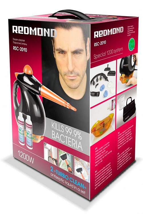 Пароочиститель REDMOND RSC-2010 - фото 4 - купить в интернет-магазине Редмонд
