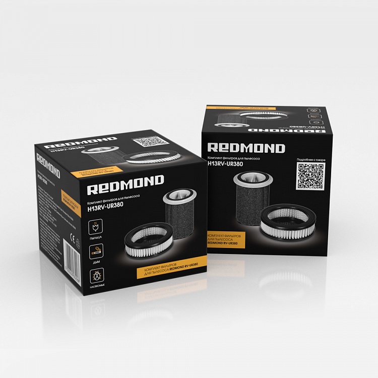 Фильтр воздушный для пылесоса REDMOND H13RV-UR380 - фото 2 - купить в интернет-магазине Редмонд